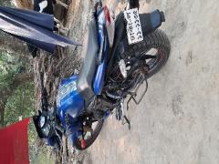 TVS Apache RTR 150 Matt Blue